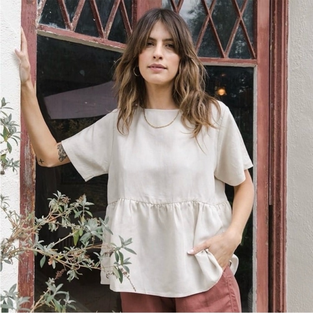 Tradelands Nico Shirt in Meringue